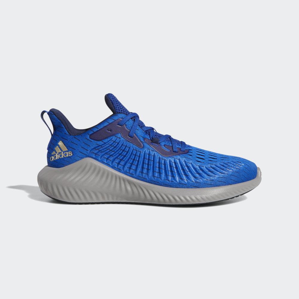 Adidas Men's Alphabounce+ Running Shoes Royal/Metal/Navy Ireland EF1225